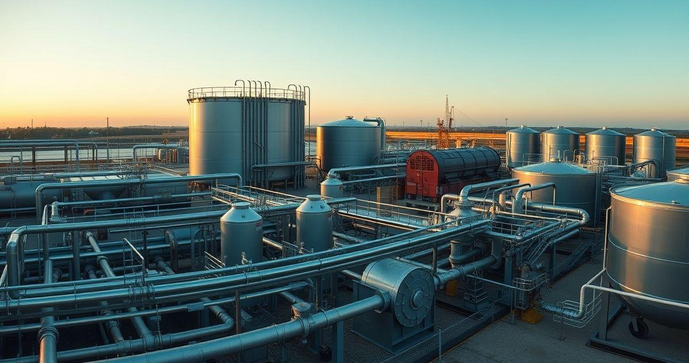 Estação de Tratamento de Esgoto Industrial: Funcionamento e Importância Estação de Tratamento de Esgoto Industrial: Funcionamento e Importância
