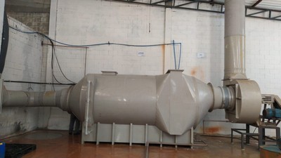 Imagem ilustrativa de Lavador de gases horizontal