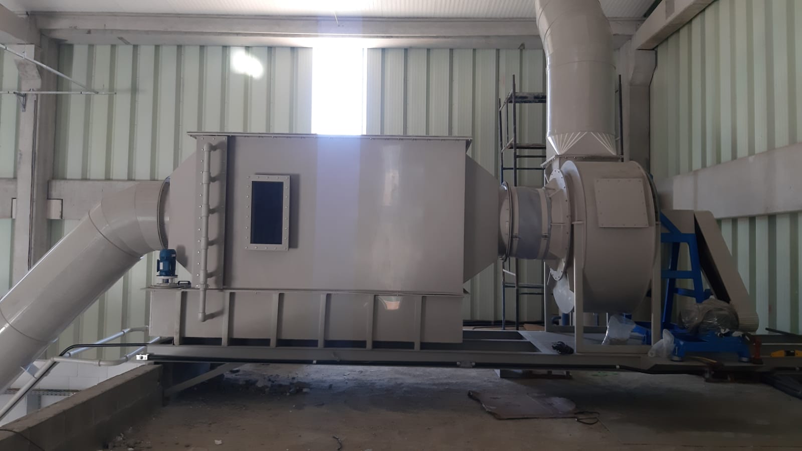 Lavadores de Gases e Sistema de exaustão